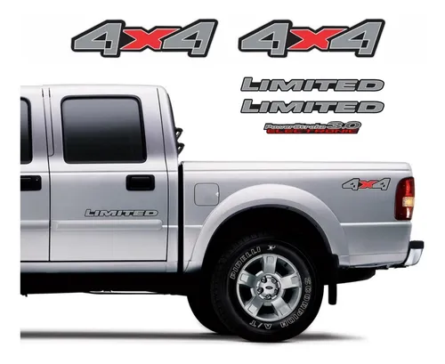 comprar Kit Adesivos Ranger Limited 4x4 Powerstroke 3.0 2005 R167