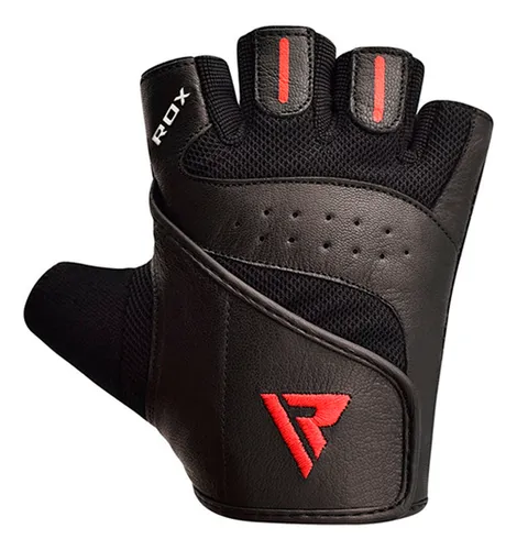 Guantes De Levantamiento Rdx S2 Cuero Training Wgl-s2b
