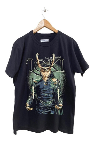 Remeras Estampadas Dtg Full Hd Loki Cuchillo Comics Pelis