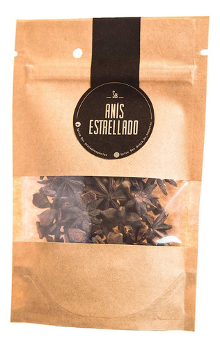 Anis Estrellado Entero Hierba Medicinal 35 Grs Spice Box P