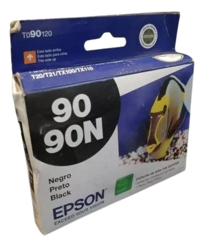 Cartucho De Tinta Epson 90n Original Nuevo Caja Dañada