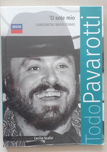 Cd  Todo Pavarotti O Sole Mio Canzonetas Napolitanas - Decca