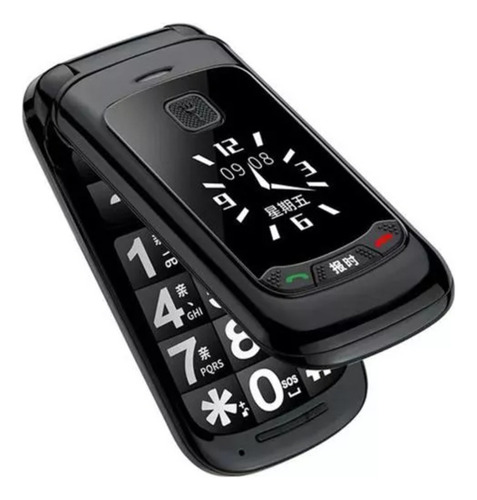 P Para Teléfono Celular Flip Dual Sim E For Adultos Mayores