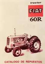 Comprar Manual De Repuestos Tractor Fiat 60r