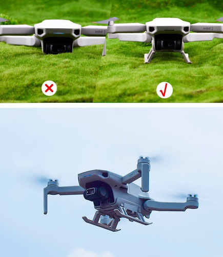 Base De Decolagem Cinza Para Drone Dji Mini