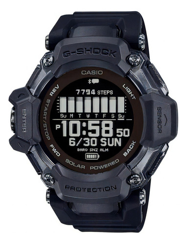 Relógio Casio G-shock GBD-H2000-1BDR Cor da pulseira: preto, moldura, cor de fundo preta