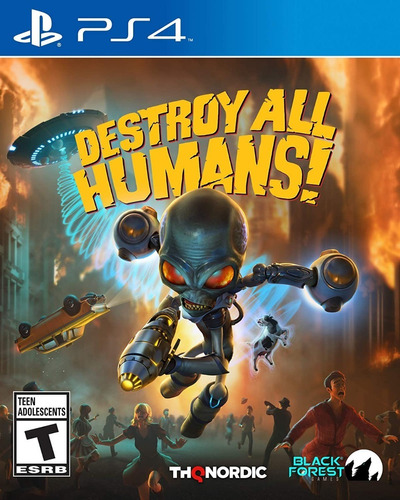 Destroy All Humans 1 Remake Play Station 4