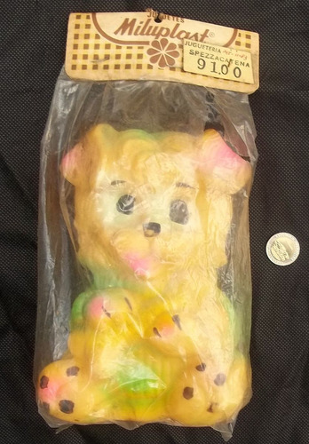 Antiguo Muñeco Goma Sin Abrir Perro Gloton Juguetes Antiguos