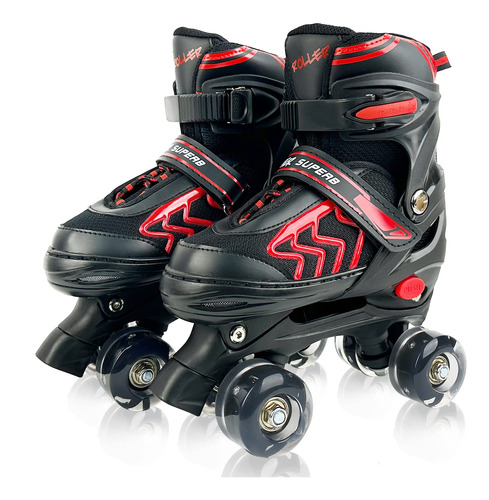 Hxwy Patines Para Ninos Y Ninas, Patines Ajustables De 4 Tam