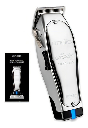 Andis Master Cordless Color Plateado