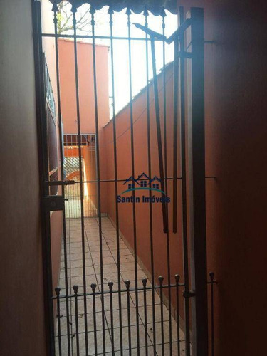 Imagem 13 de 29 de Sobrado Com 3 Dormitórios, Cozinha, Sala , Espaço Gourmet, Quintal, 02 Wc, 03 Vagas À Venda, 188 M² Por R$ 485.000 - Vila Guaraciaba - Santo André/sp - So0435