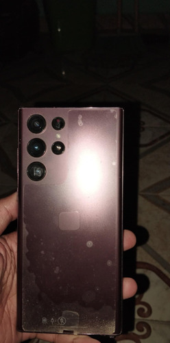 Samsung Galaxy S22 Ultra 5g 256 Gb 12 Gb Ram Borgoña Burgundy Desbloqueado + Funda Casetify (Usado)