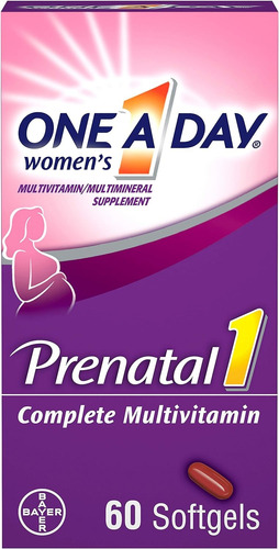 One A Day Prenatal Vitamina 60u - Unidad a $3000