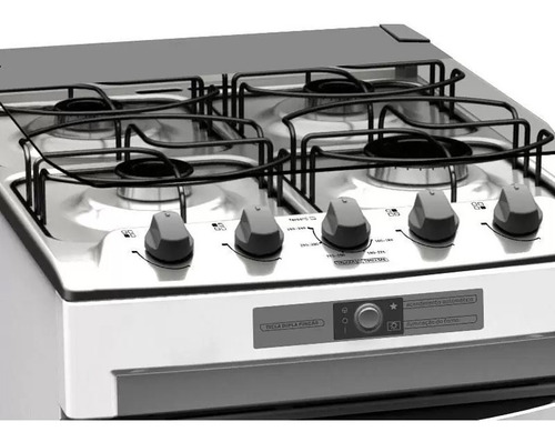 Kit 4 Queimadores Fogão Brastemp Eva Erva Doce Clean Bf050