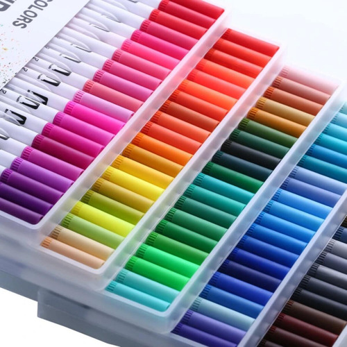 Marcador Acrílico De Tinta À Base De Água De 100 Cores C