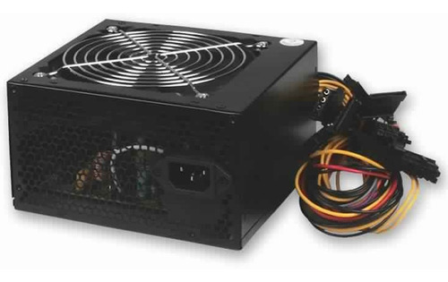 Imagen 1 de 6 de Fuente 750w Pc Gamer Atx 24 Pines Negra Noga Pcreg