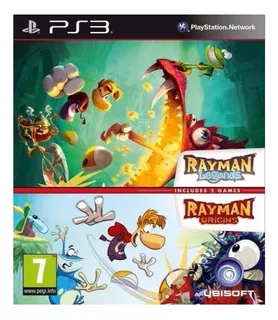 Rayman Origins + Rayman Legends ~ Videojuego Ps3 Español