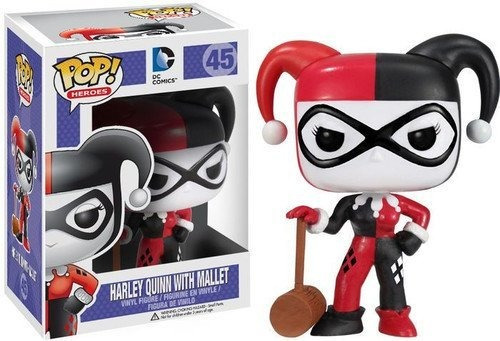 Koehler 12010299 3.75 Pulgadas Harley Quinn Con Mazo Pop