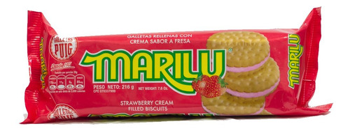 Galleta Marilu Puig Fresa Venezolana