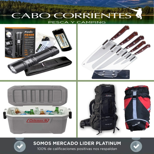 Imagen 10 de 10 de Bolsa De Dormir Termica Camping Waterdog Shaba 450 - 10 °c