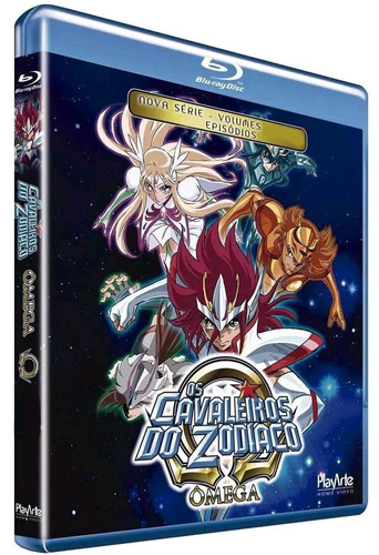 Os Cavaleiros Do Zodíaco - Ômega - Vol.2 - Blu-ray - Novo