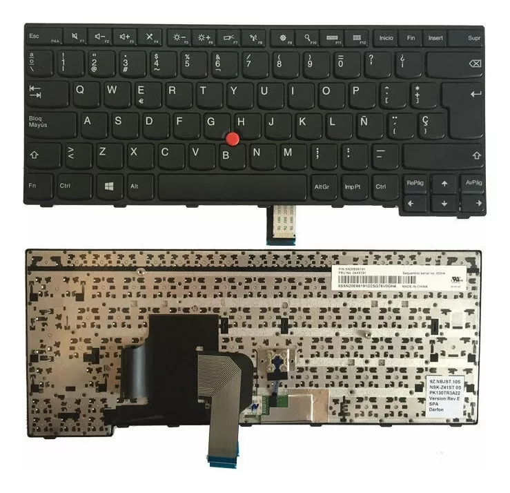 Segunda imagen para búsqueda de teclado thinkpad t470