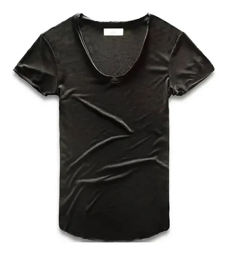 Remera cuello desbocado hotsell