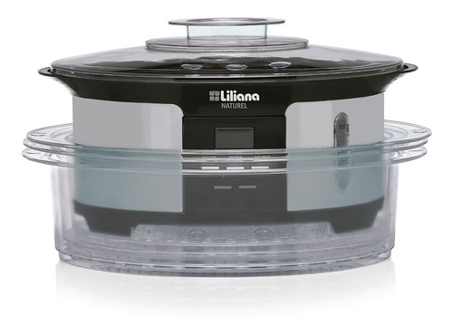 Cocina A Vapor Liliana Digital 3 Niveles 12lt 1050w