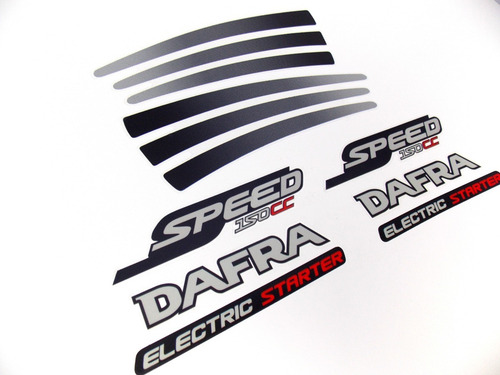 Kit Adesivos Dafra 150 2008 À 2009 Speed 10199