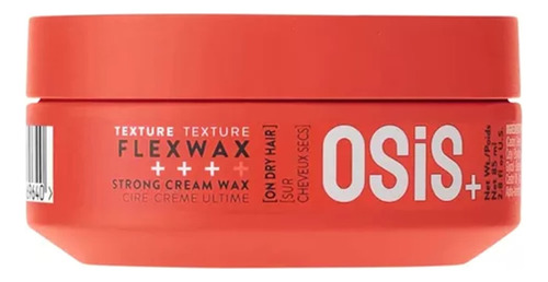 Cera Em Creme Osis Schwarzkopf Osis Flex Wax 4 Ultra Strong