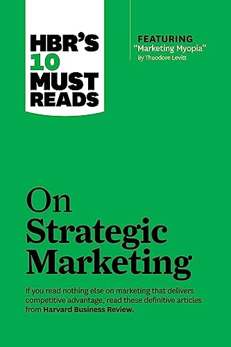 Libro Hbr's 10 Must Reads On Strategic Marketing (with F De