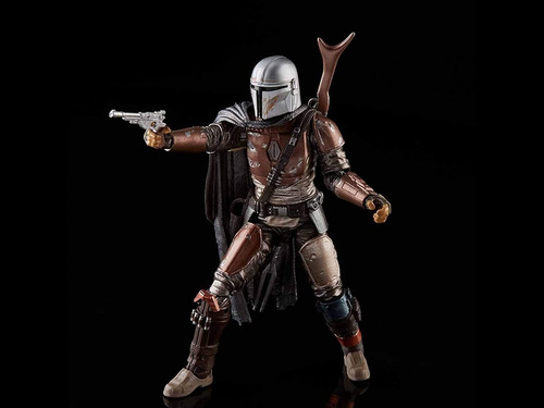 Mando Mandalorian Carbonized Black Series Star Wars Ugo