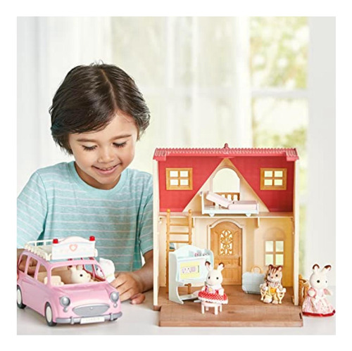 Calico Critters Village Doctor Starter Set Juego De Casa De