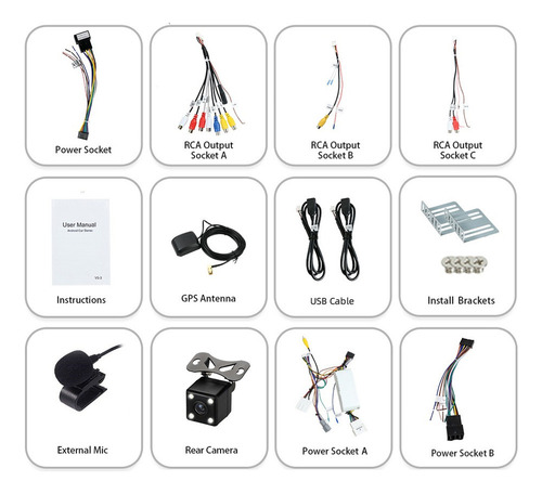 6+128g Auto Estéreo Para Renault Dacia Logan 2 Sandero Dab