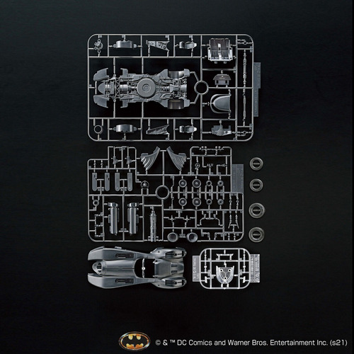 Batman 1989 1/35 Escala Plastic Model Kit Batimobil Bandai (Usado)