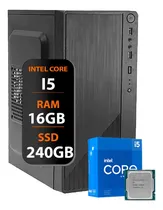 Comprar Pc Computador Cpu Intel Core I5 Ssd 240gb \u002F 16gb Memória Ram