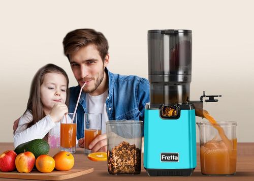 Exprimidor Fretta De Prensado En Frío, Autoalimentado, Trita