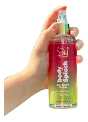 Desodorante Colonia Body Splash By Virginia  Soul Cosmeticos