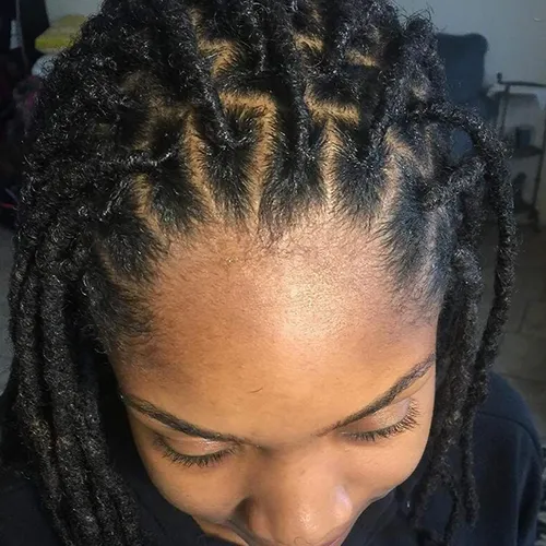 6 Gancho De Ganchillo Para Rastas, Aguja Para Hacer Cabello,