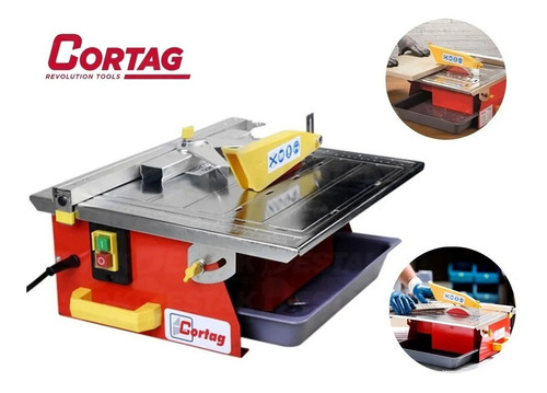 Cortador De Pisos Porcelanatos 500w C/ Disco Zapp 180 Cortag