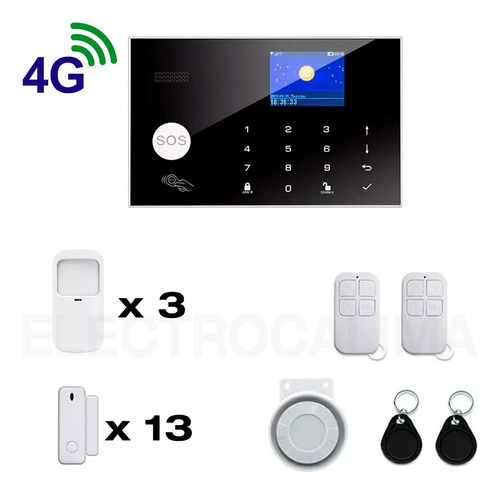 Alarma Gsm Wifi Para Casa O  Negocio Inalambrica