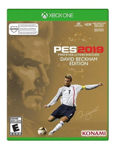 Pes 19 Pro Evolution 2019 Special David Beckham Xbox One