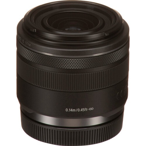 Lente Canon Rf 24mm F/1.8 Macro Is Stm Negro