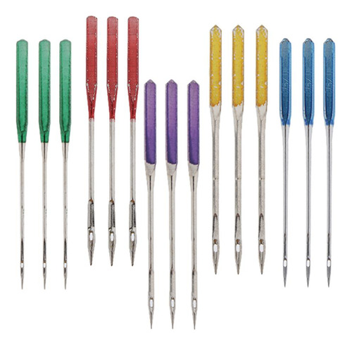 30 Agujas Para Máquina De Coser Punta Regular Universal