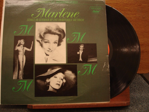 Marlene Dietrich Songs In German Usa Disco Lp Vinilo  X 