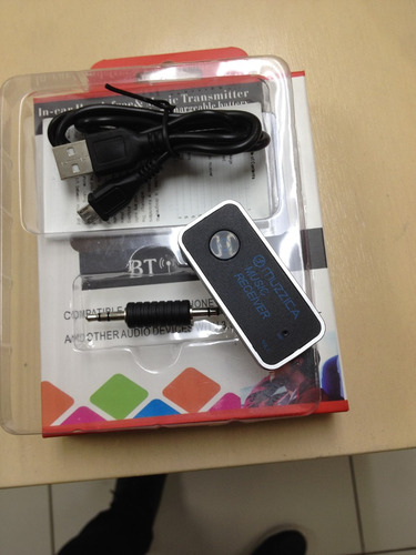 Receptor Bluetooth Para Audio Manos Libres Pila Recargable