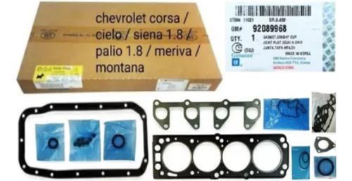 Kit Juego Empacaduras Chevrolet Corsa 1.3 1.4 1.6 1.8 95-14