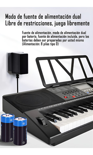 Teclado Musical Avanzado 61 Teclas Ym 928 Midi Velocidad