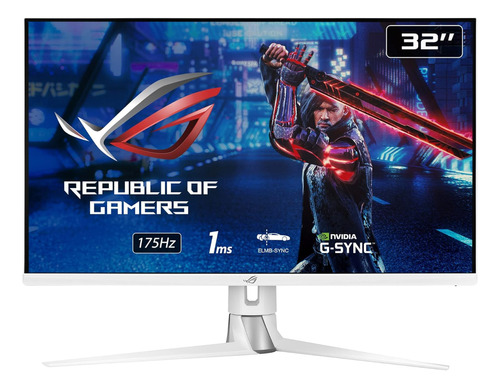 Monitor Asus Rog Swift 32 Ips Pg329q-w 2k 175hz 1ms White