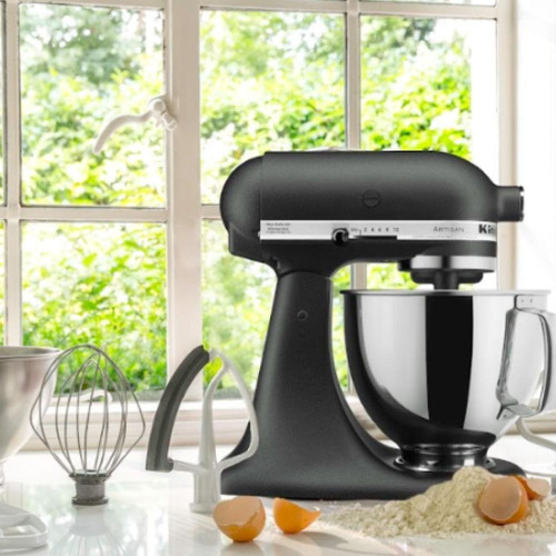 Batidora Artisan Plus 4,8 Litros Negro Mate Rksm175psrbk